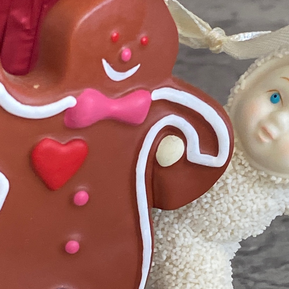 Department 56 snowbabies My Gingerbread Friend Snow Baby Christmas ornament dept - Picture 5 of 10